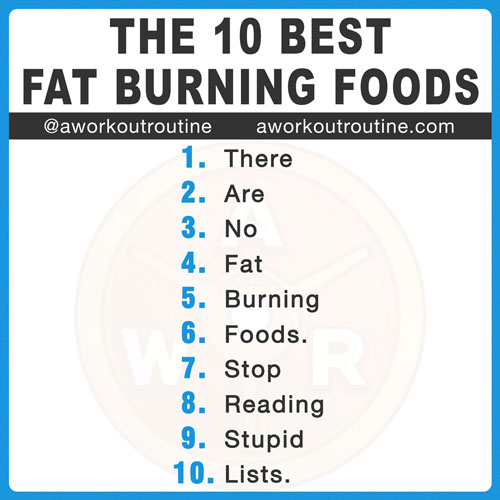 List Of The 10 Best Foods